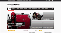 Desktop Screenshot of cinemaginando.com